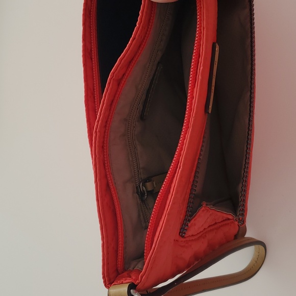 Tumi Susan Multifunction Pouch in Blood Orange Red